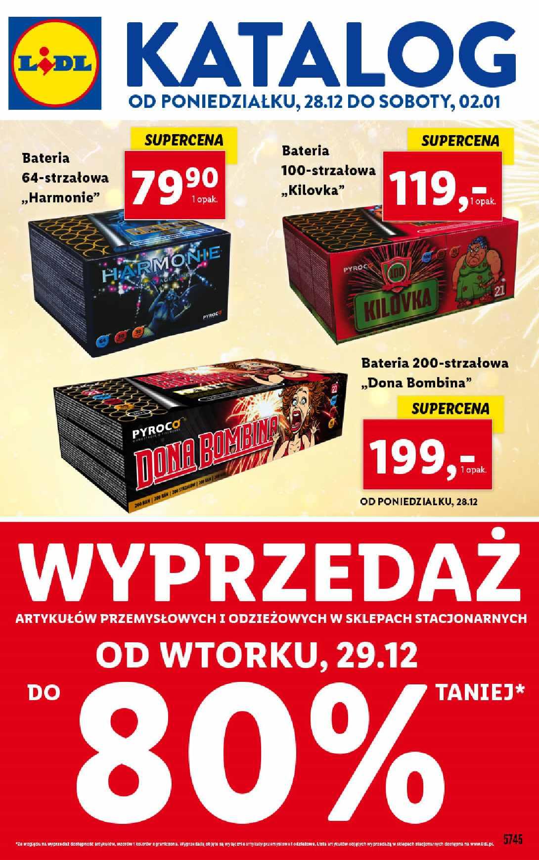 Gazetka promocyjna Lidl str. 1
