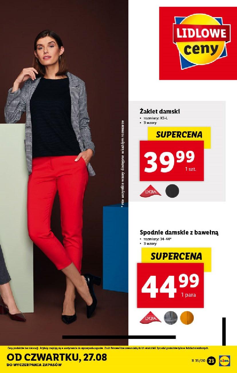 Gazetka promocyjna Lidl str. 23