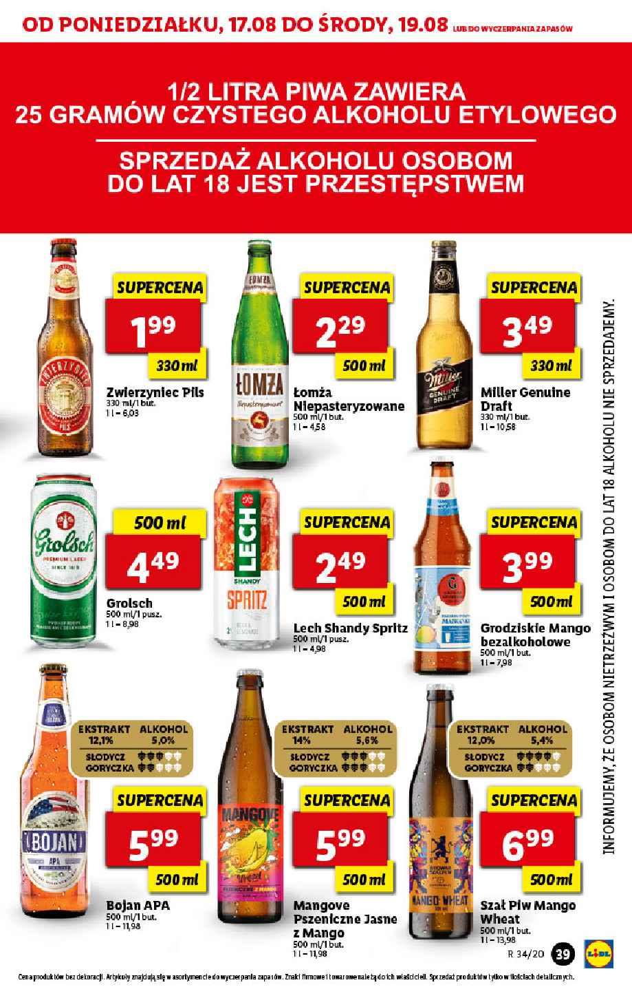 Gazetka promocyjna Lidl str. 39