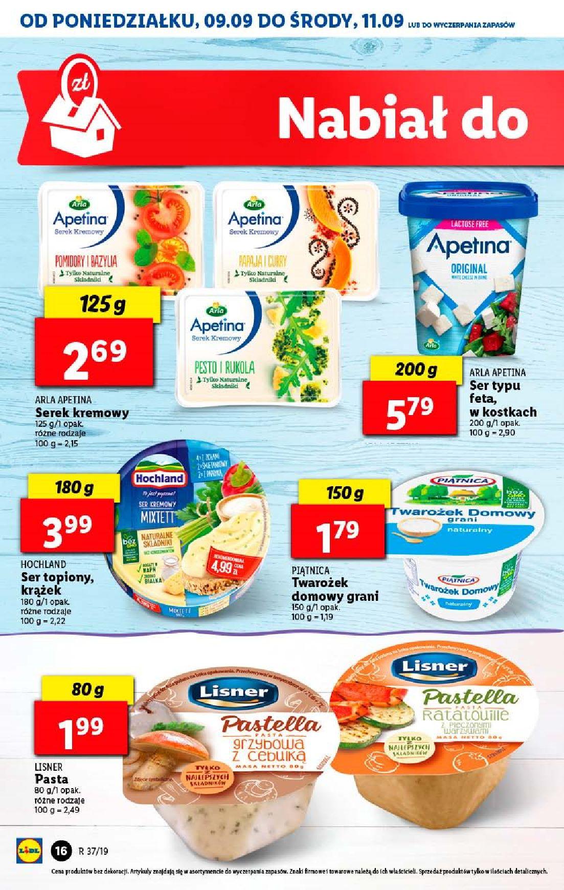 Gazetka promocyjna Lidl str. 16