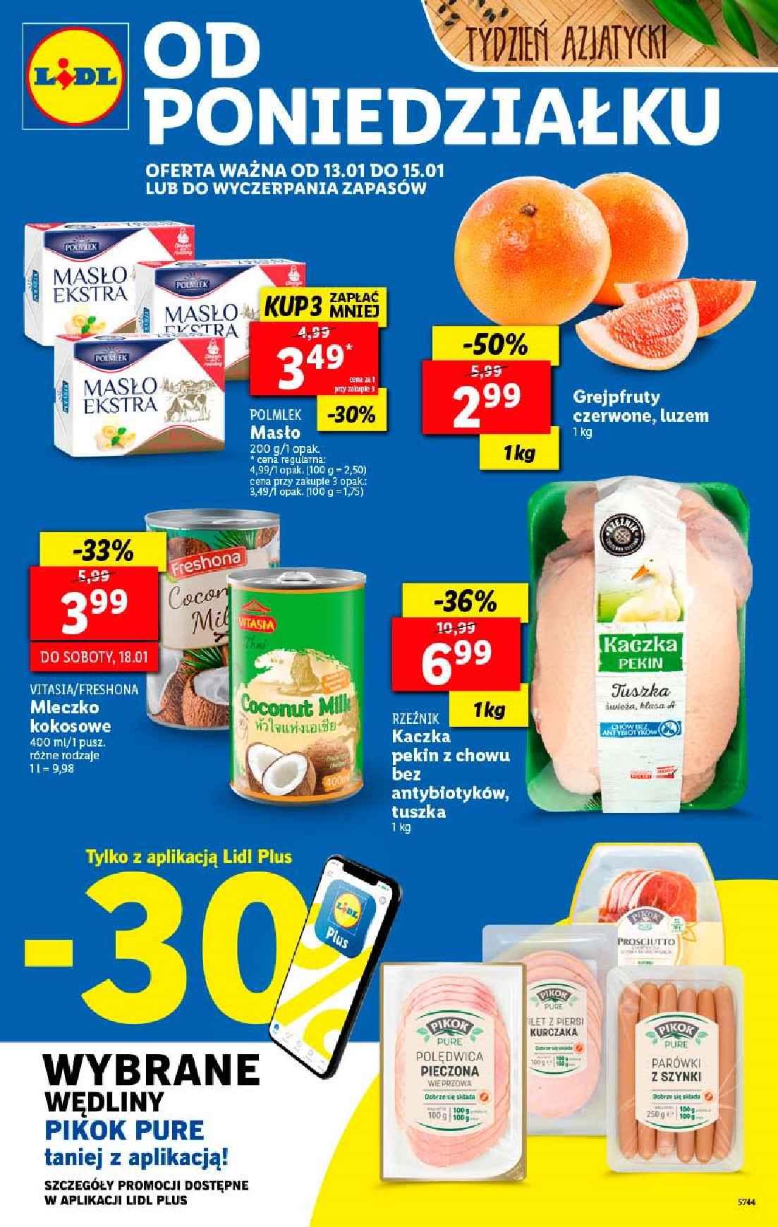 Gazetka promocyjna Lidl str. 1