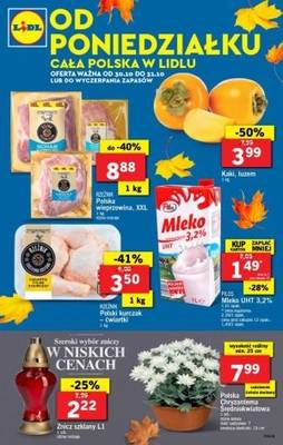 Lidl niebieska 30.10.2017