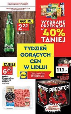 Tydzień gorących cen w lidlu