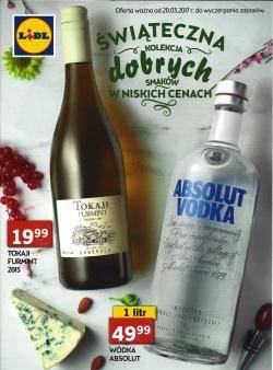 Lidl gazetka alkoholowa