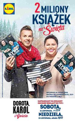 Dwa miliony książek na Święta