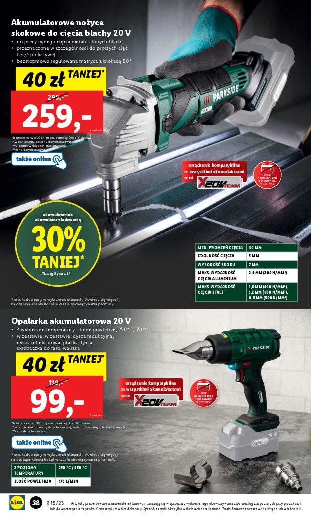 Gazetka promocyjna Lidl str. 38