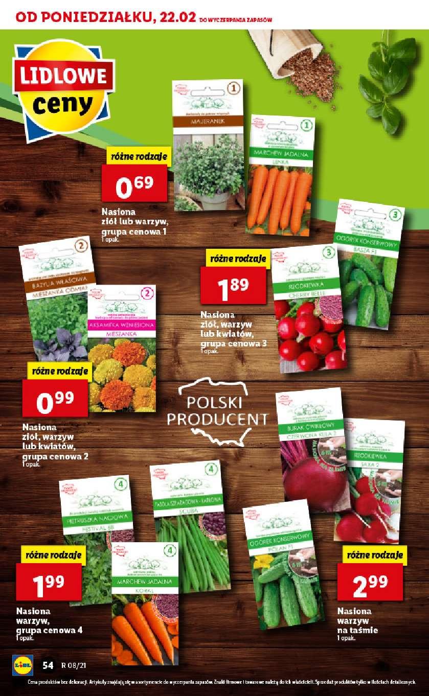 Gazetka promocyjna Lidl str. 54