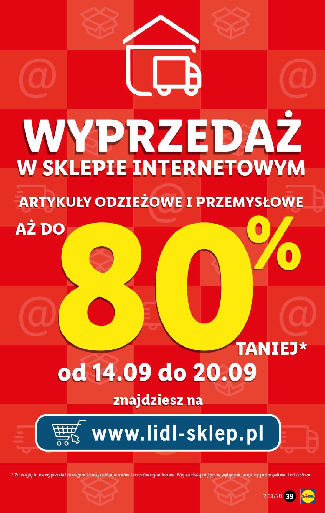 Gazetka promocyjna Lidl str. 39