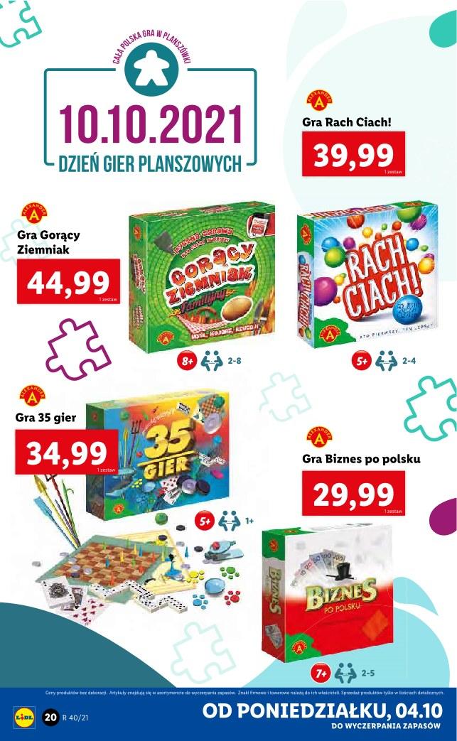 Gazetka promocyjna Lidl str. 20