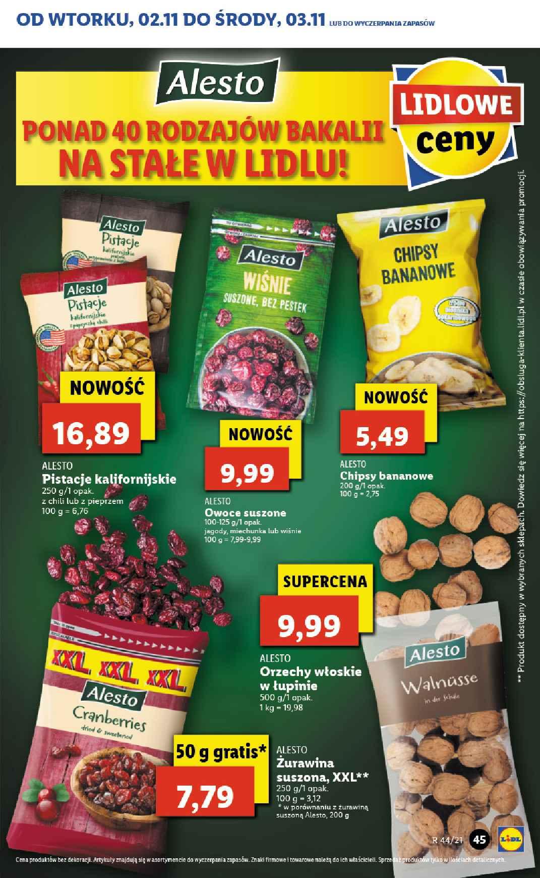 Gazetka promocyjna Lidl str. 45