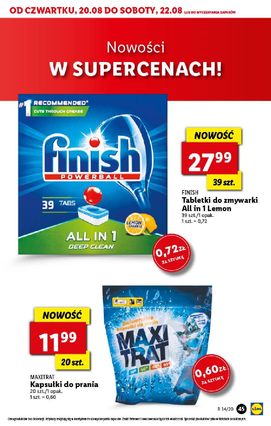 Gazetka promocyjna Lidl str. 45
