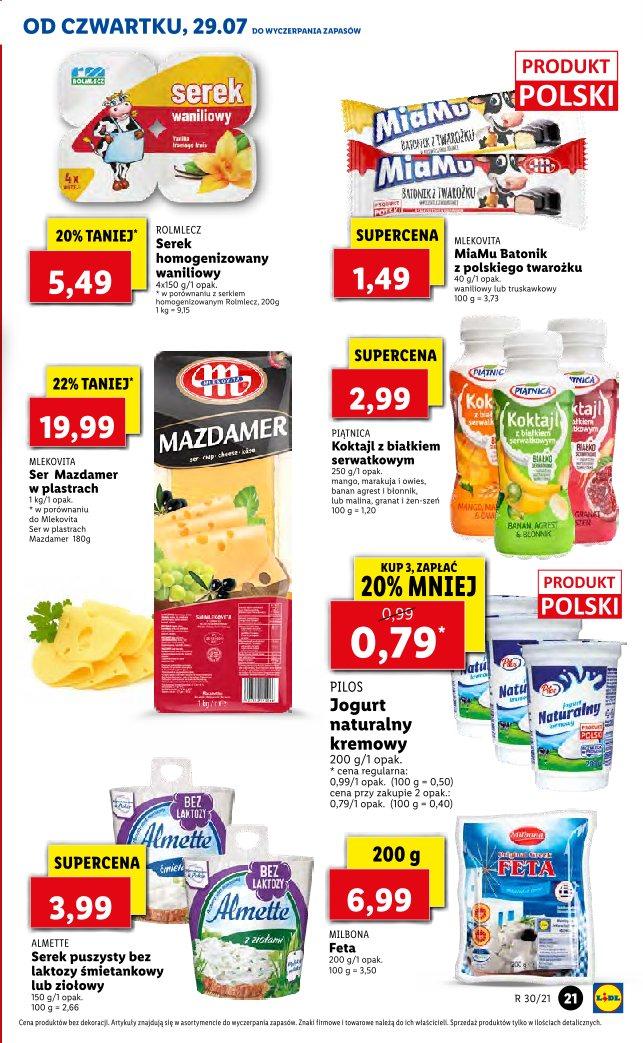 Gazetka promocyjna Lidl str. 21
