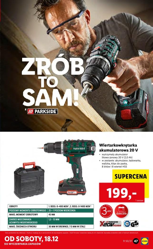 Gazetka promocyjna Lidl str. 47