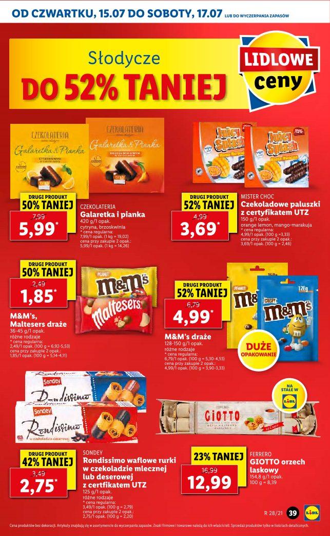 Gazetka promocyjna Lidl str. 39