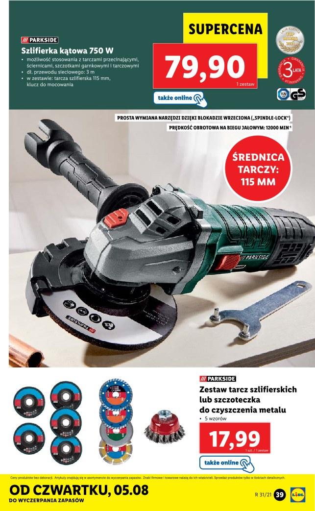 Gazetka promocyjna Lidl str. 39