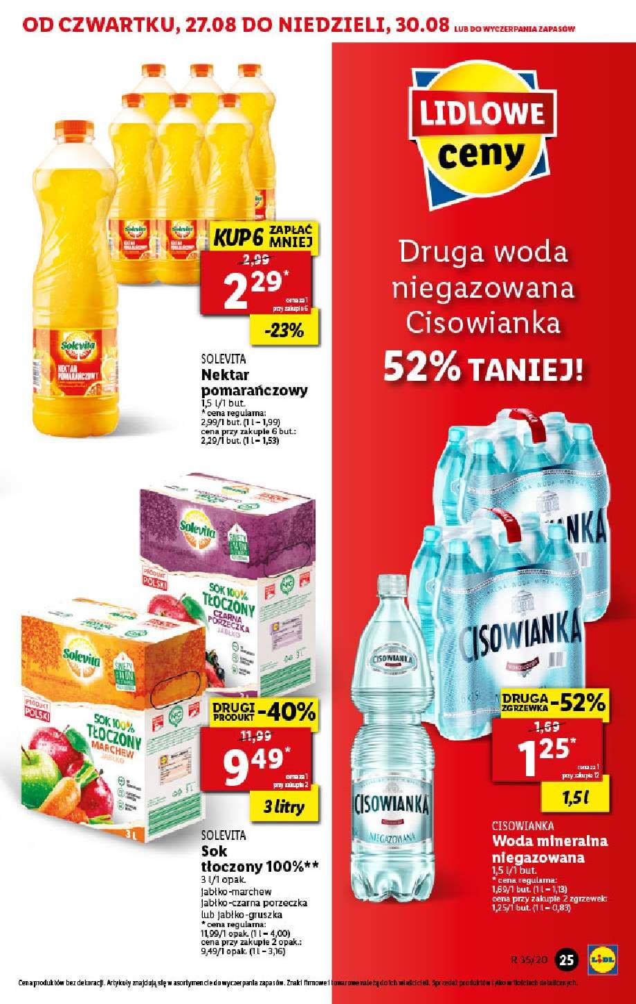 Gazetka promocyjna Lidl str. 25