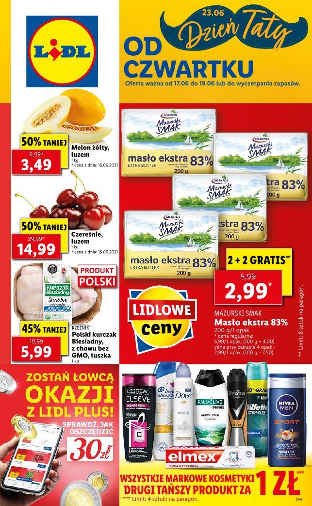 Gazetka promocyjna Lidl str. 1