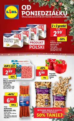 Lidl od poniedziałku