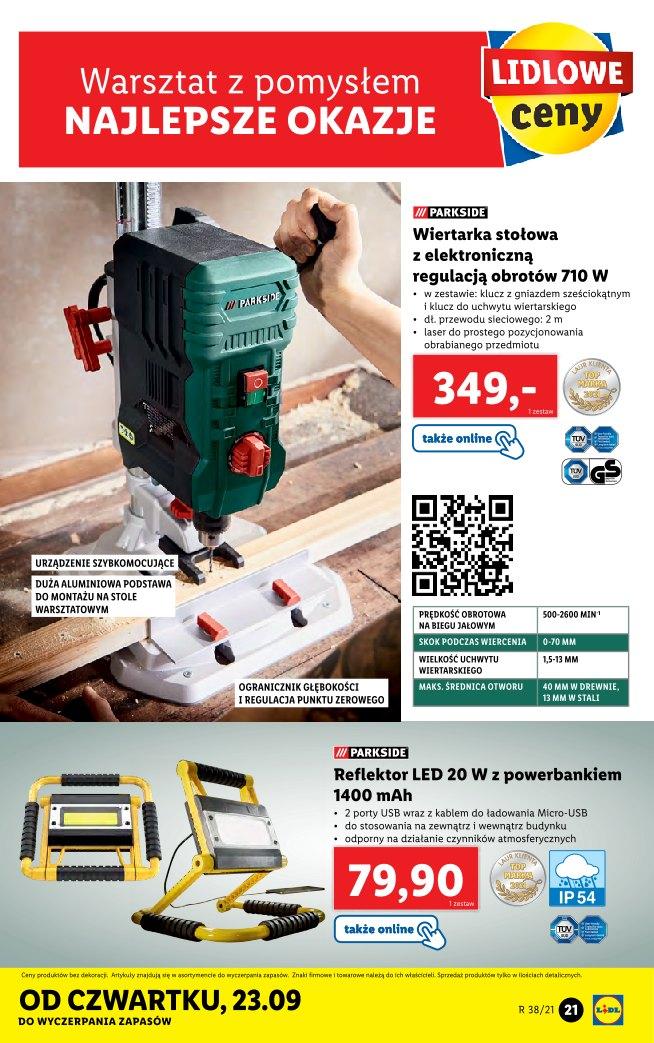 Gazetka promocyjna Lidl str. 21