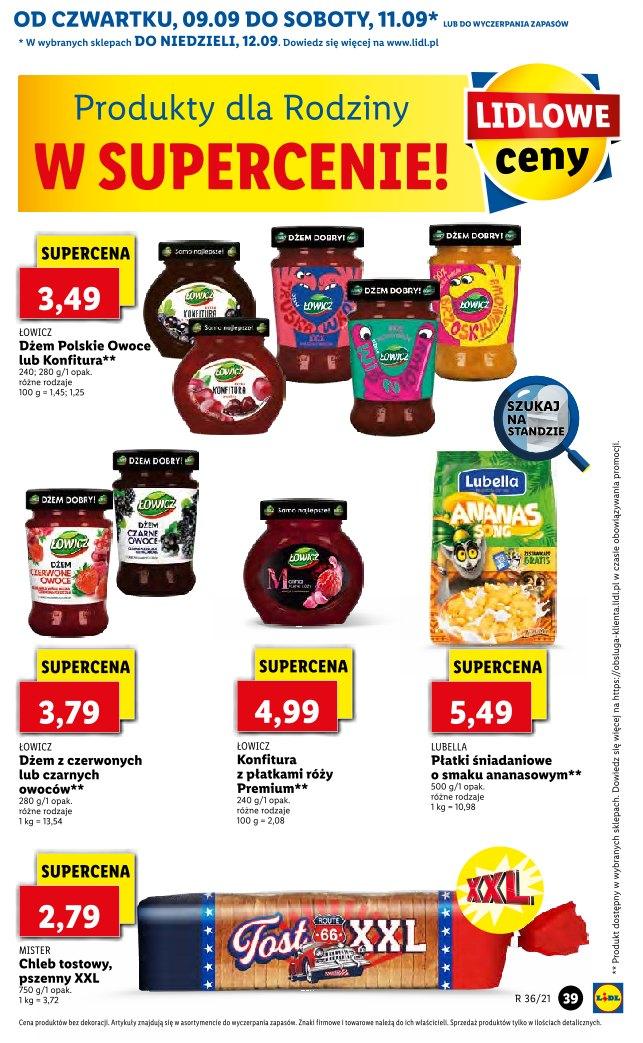 Gazetka promocyjna Lidl str. 39