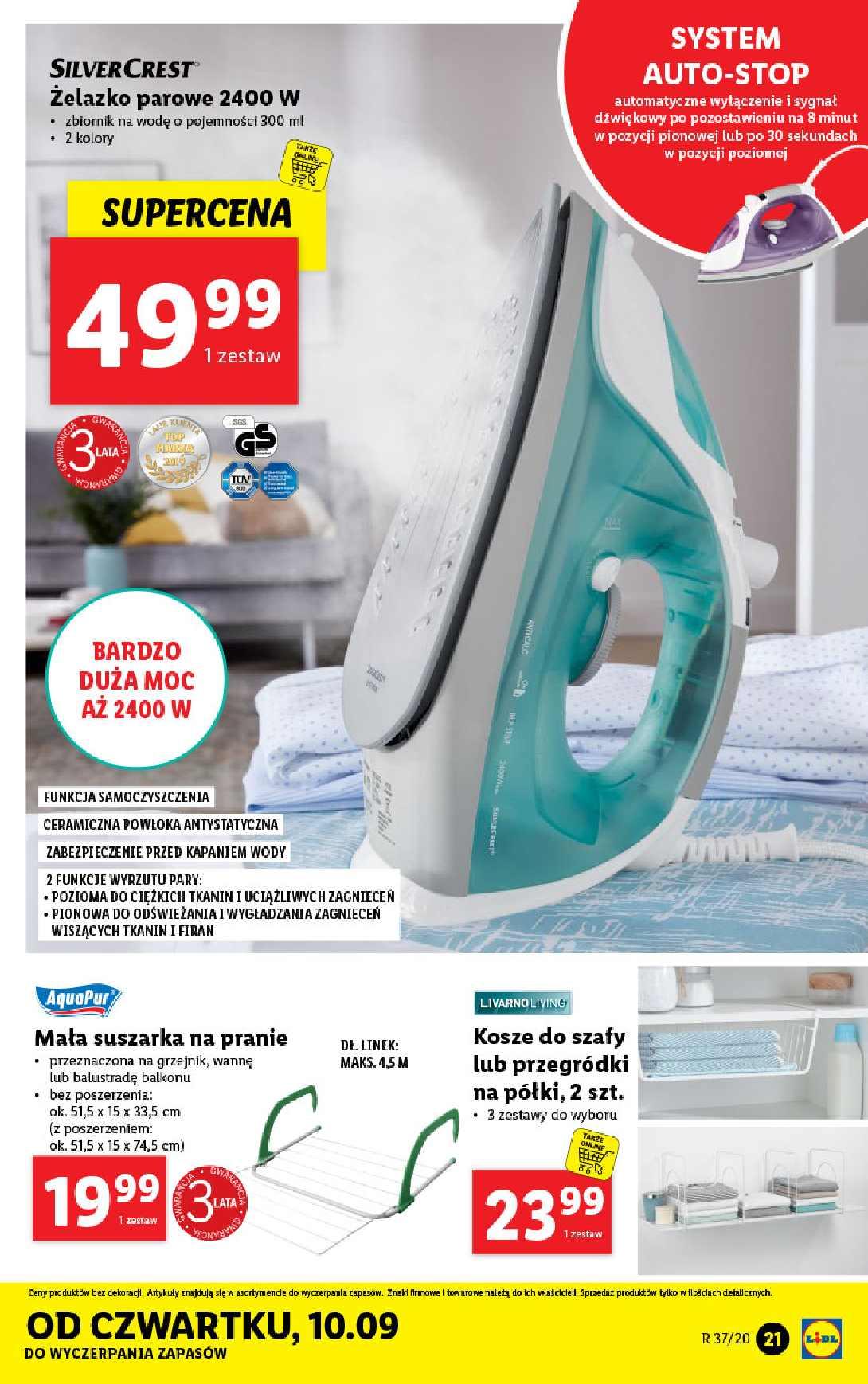 Gazetka promocyjna Lidl str. 21