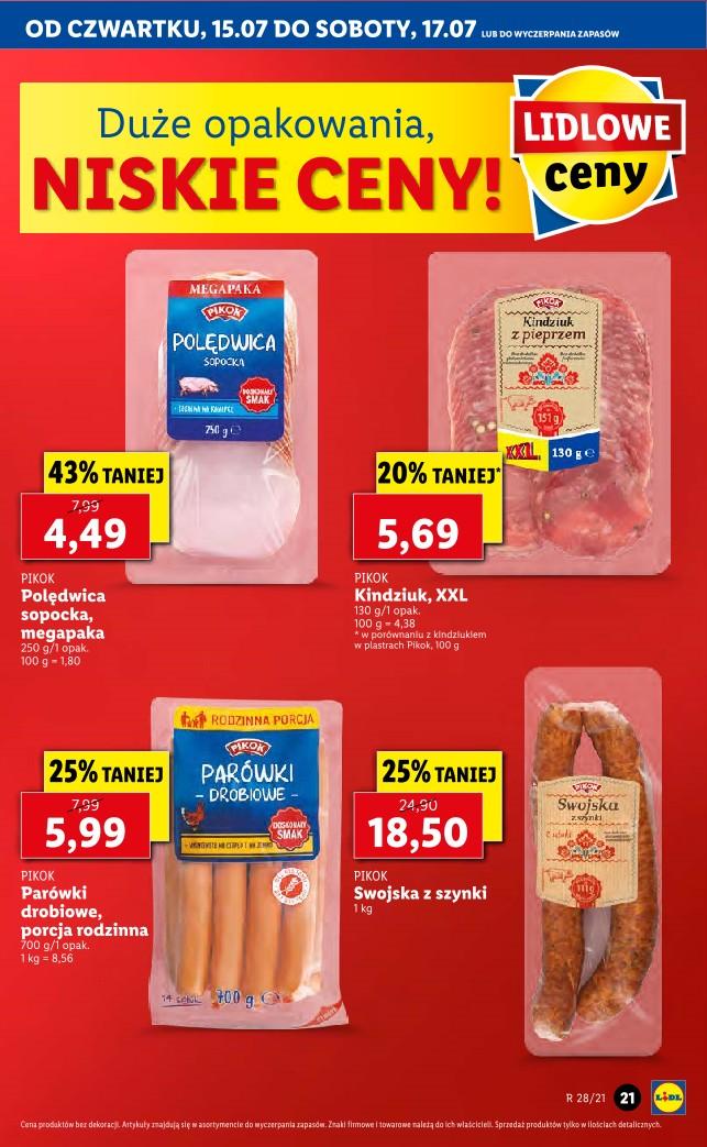 Gazetka promocyjna Lidl str. 21