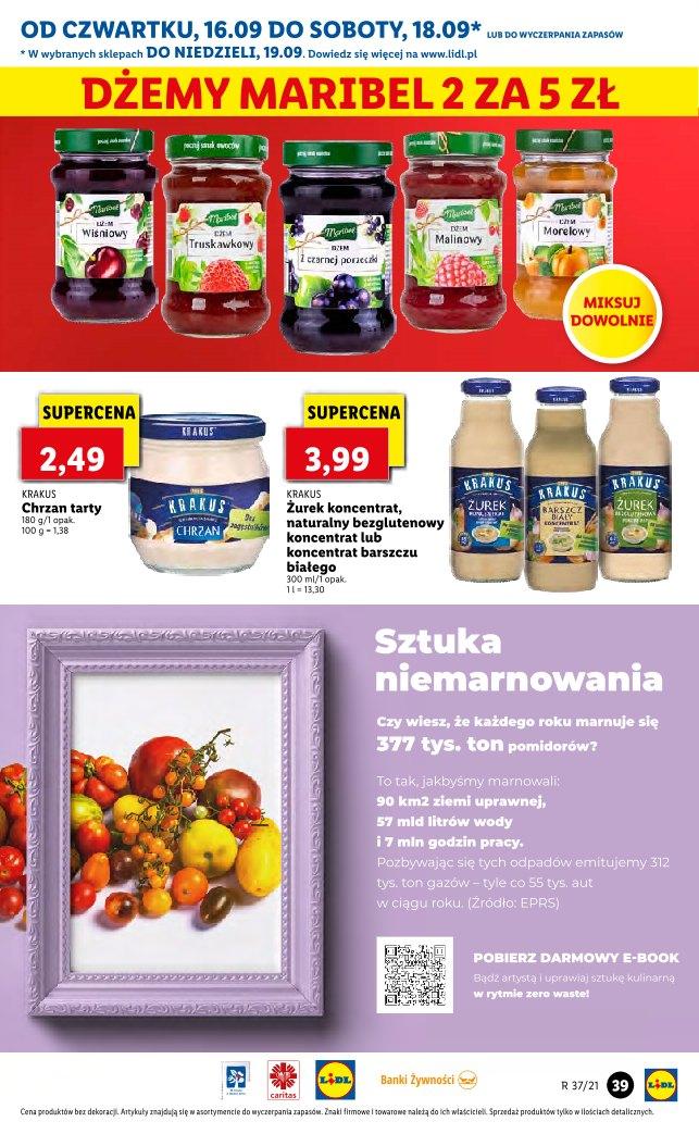 Gazetka promocyjna Lidl str. 39
