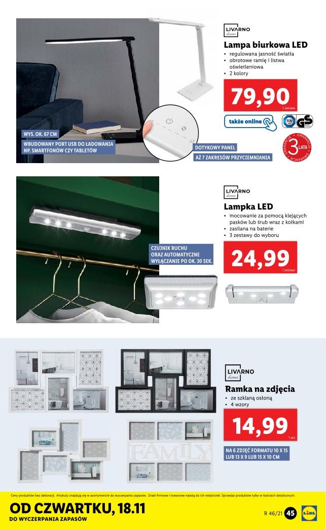 Gazetka promocyjna Lidl str. 45