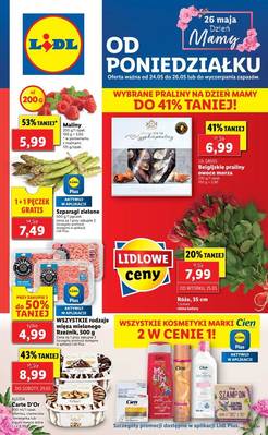 Lidl od poniedziałku