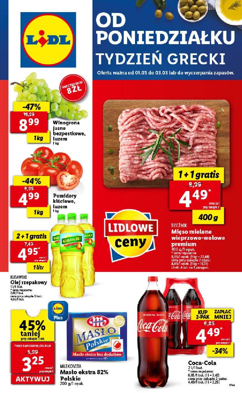 Gazetka promocyjna Lidl str. 1