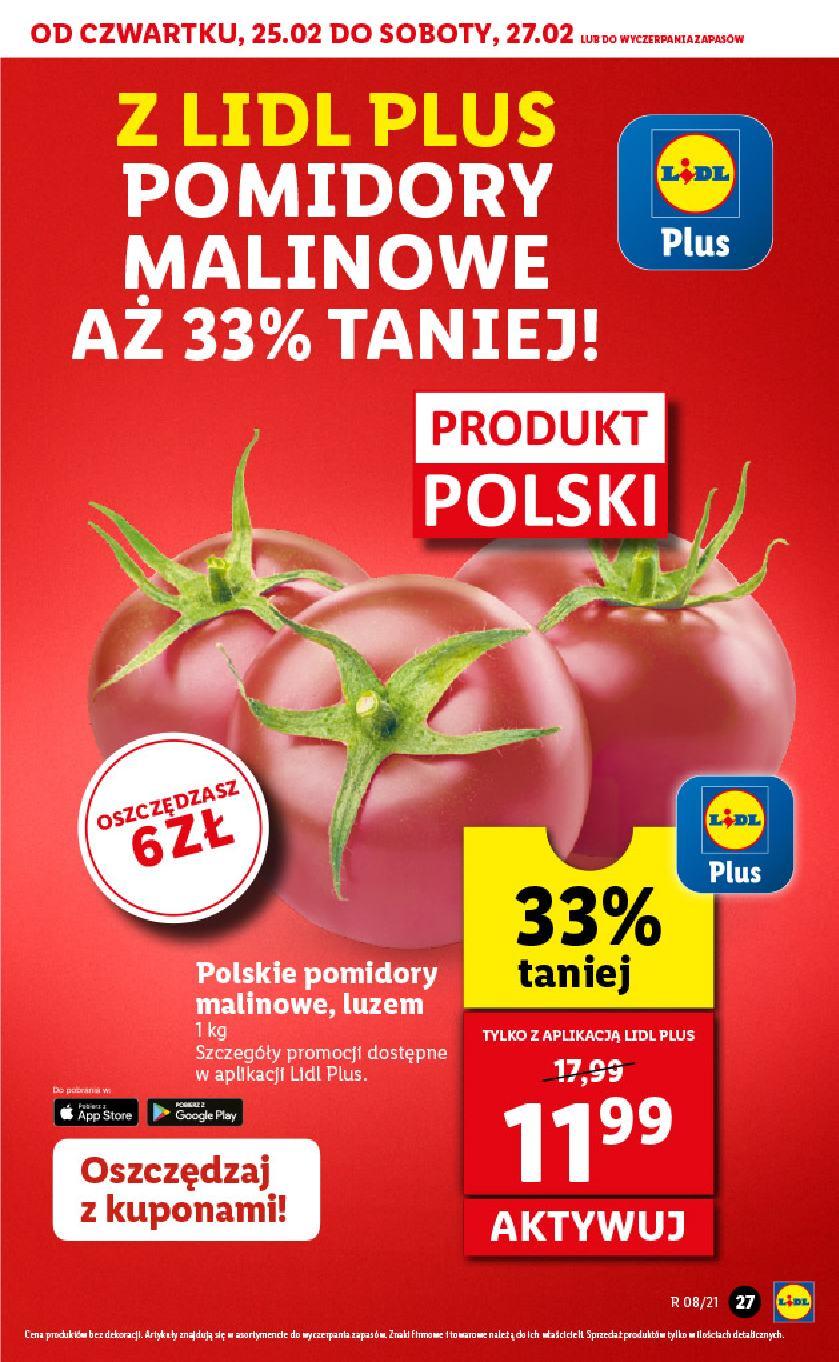 Gazetka promocyjna Lidl str. 27