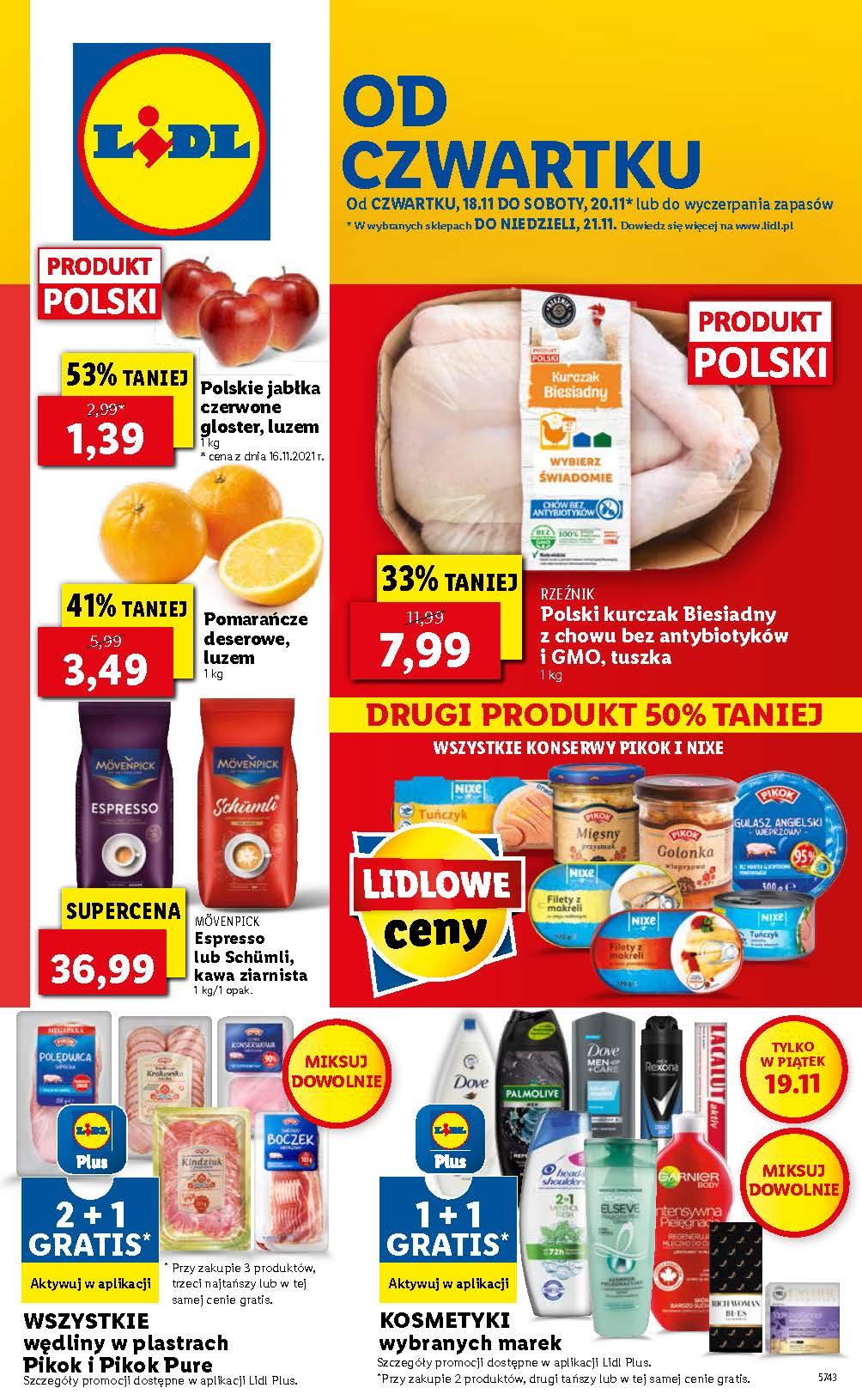 Gazetka promocyjna Lidl str. 1