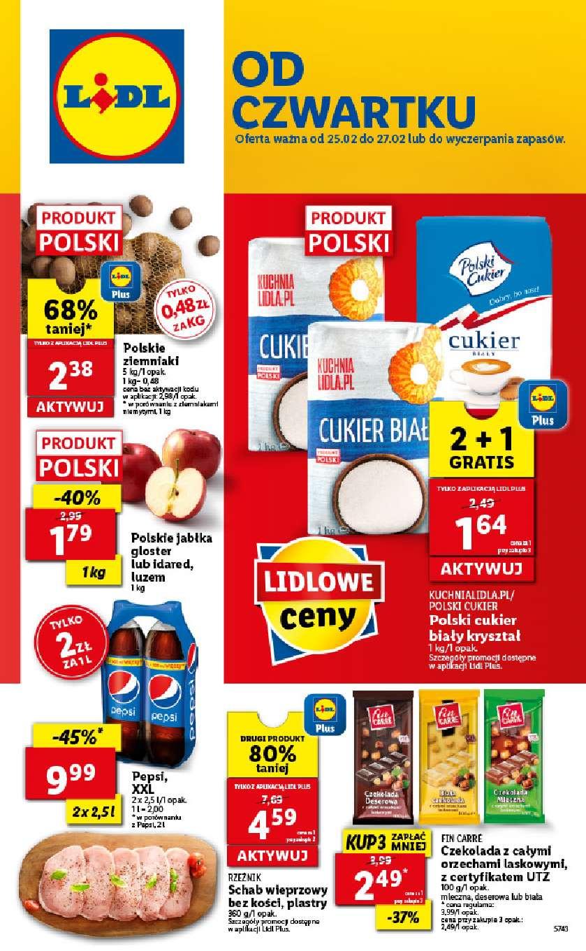 Gazetka promocyjna Lidl str. 1