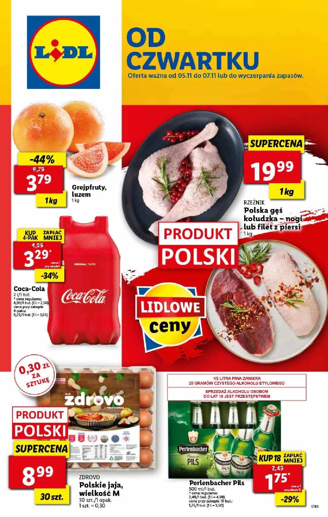 Gazetka promocyjna Lidl str. 1