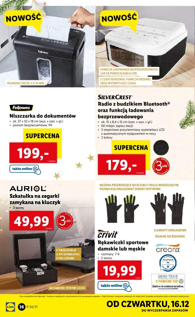 Gazetka promocyjna Lidl str. 36