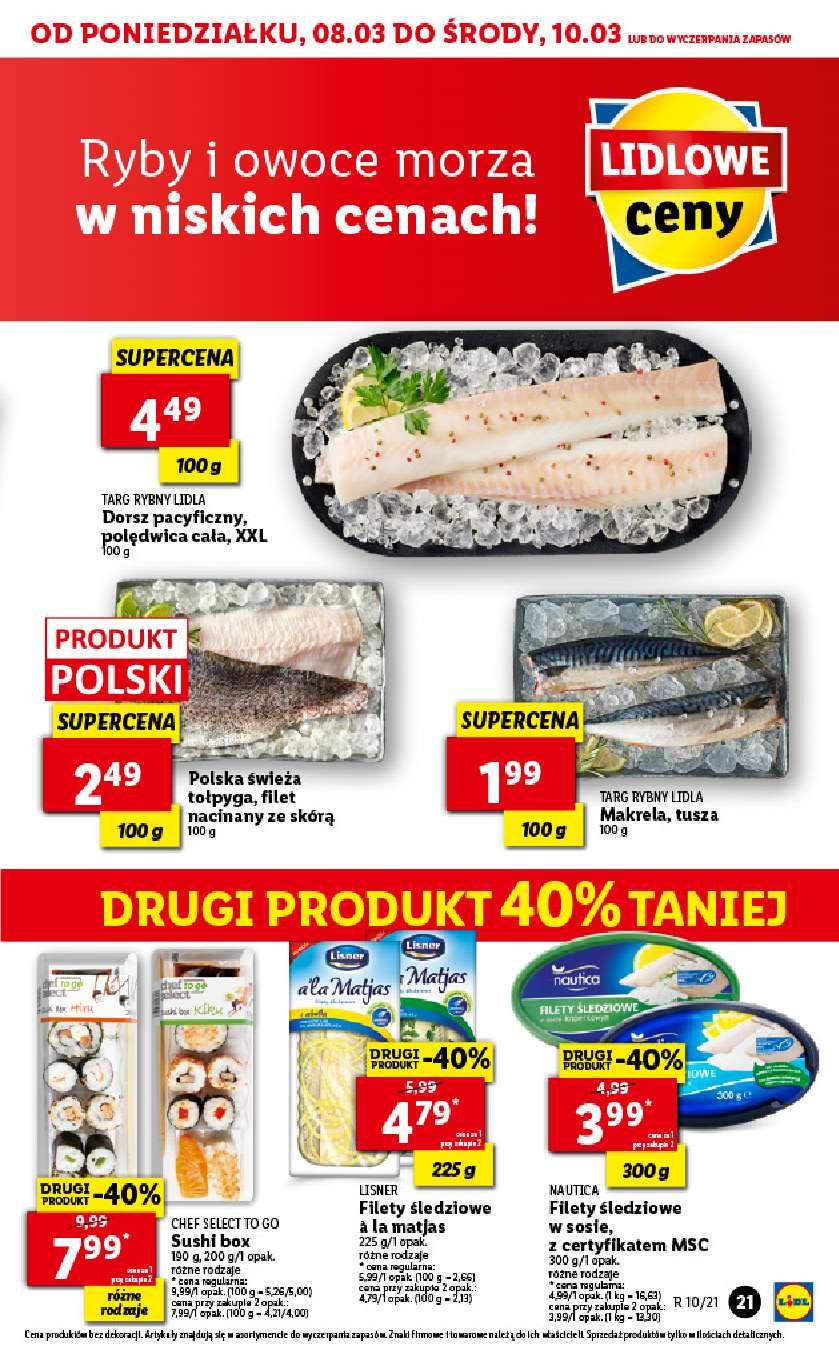 Gazetka promocyjna Lidl str. 21