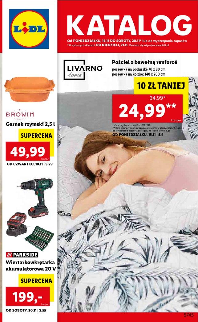 Gazetka promocyjna Lidl str. 1