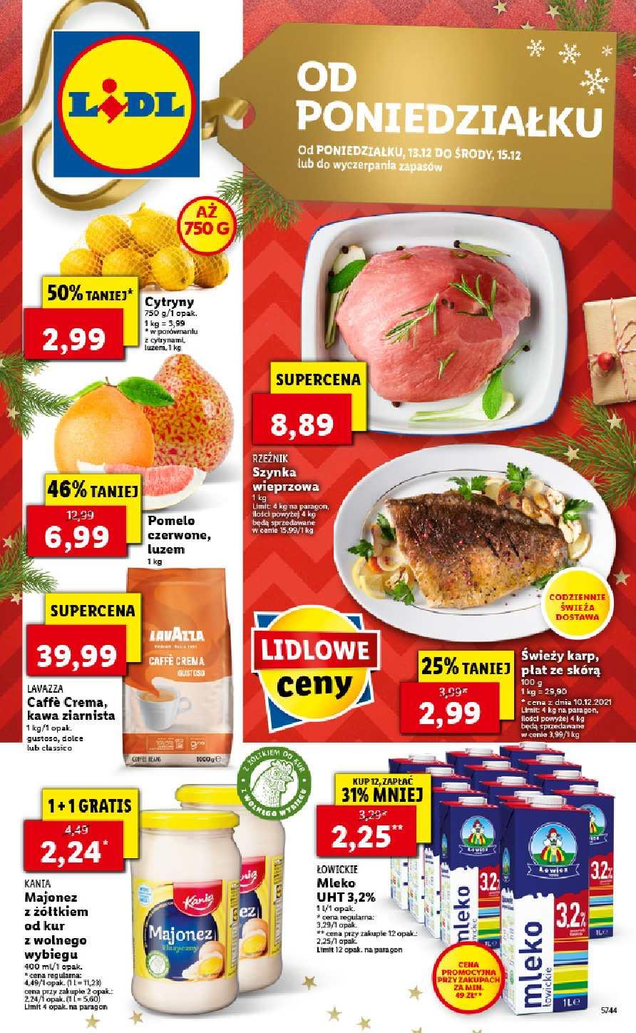Gazetka promocyjna Lidl str. 1