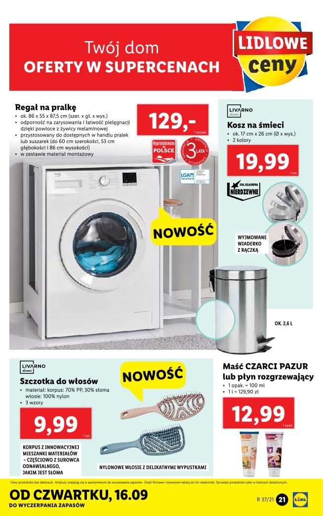 Gazetka promocyjna Lidl str. 21