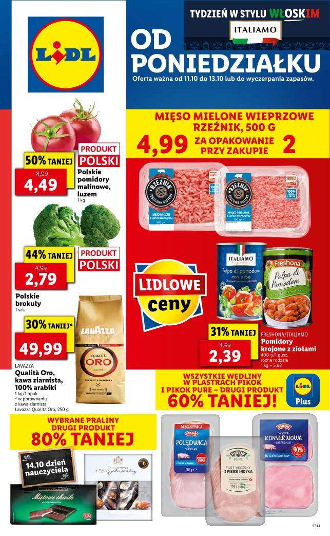 Gazetka promocyjna Lidl str. 1
