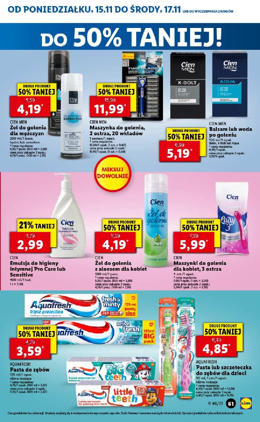Gazetka promocyjna Lidl str. 61