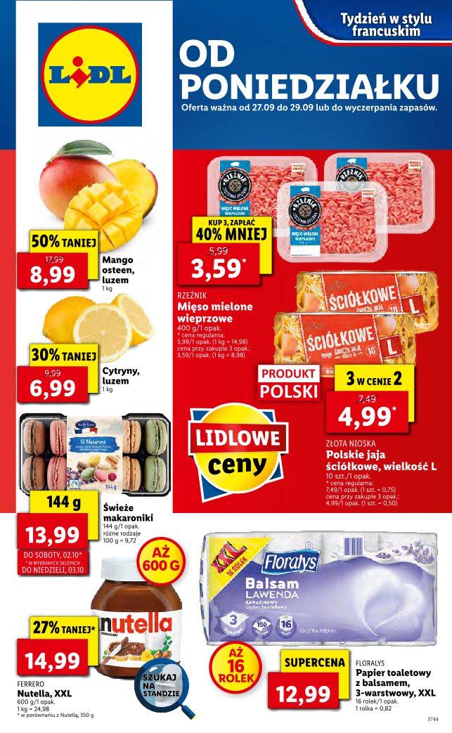 Gazetka promocyjna Lidl str. 1