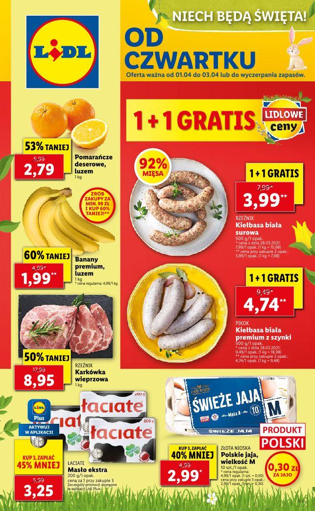 Gazetka promocyjna Lidl str. 1