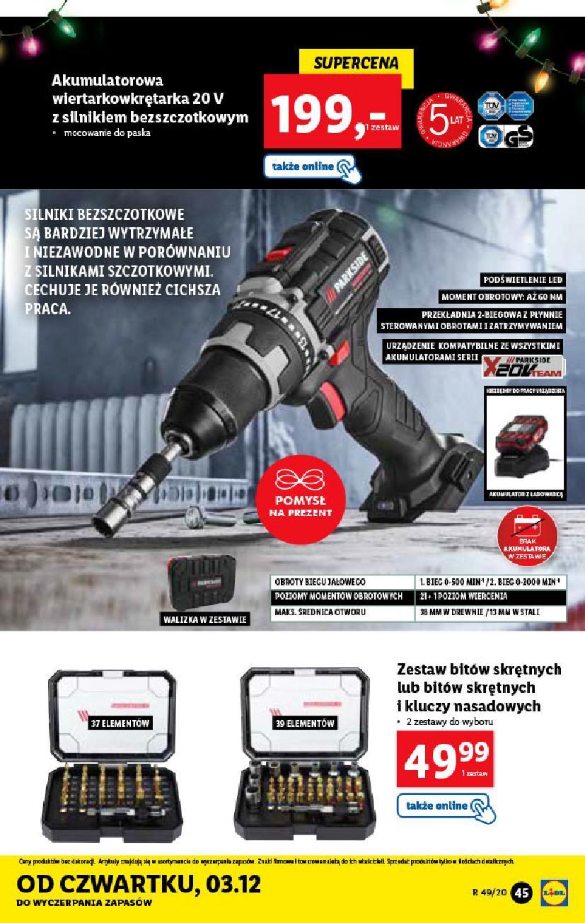 Gazetka promocyjna Lidl str. 45