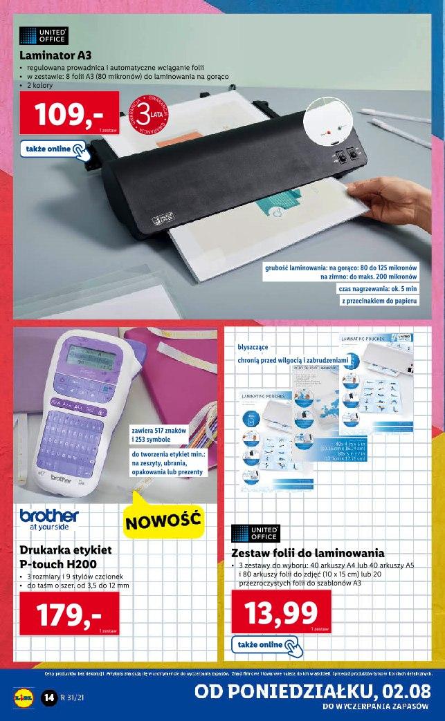 Gazetka promocyjna Lidl str. 14