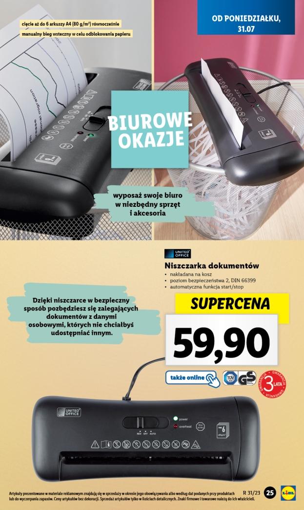 Gazetka promocyjna Lidl str. 25