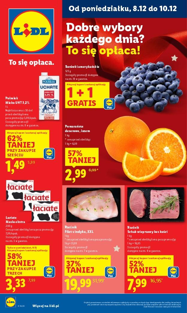 Gazetka promocyjna Lidl str. 1