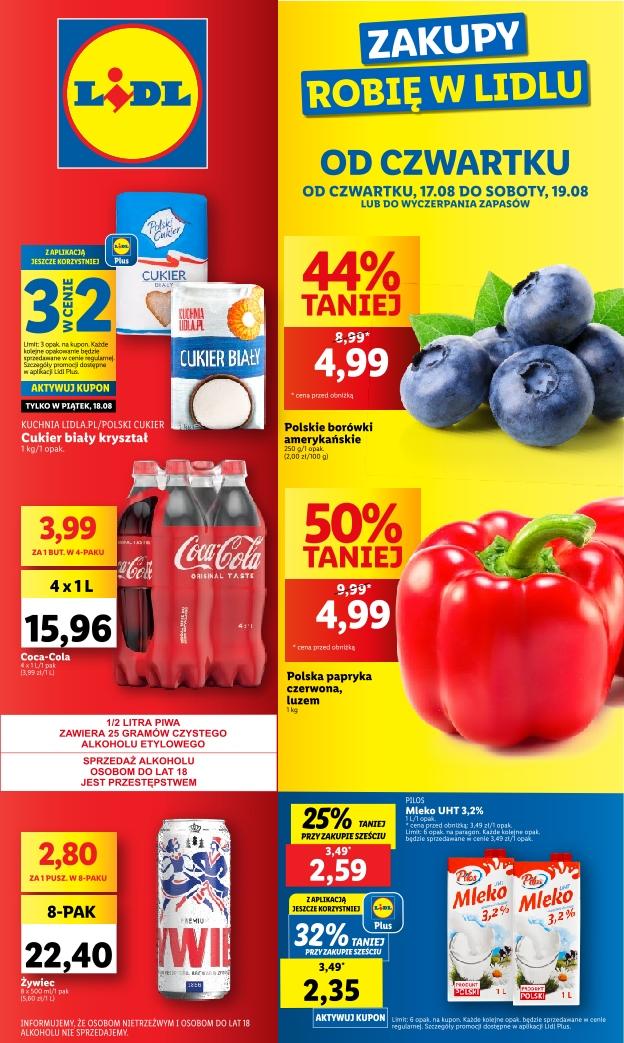 Gazetka promocyjna Lidl str. 1