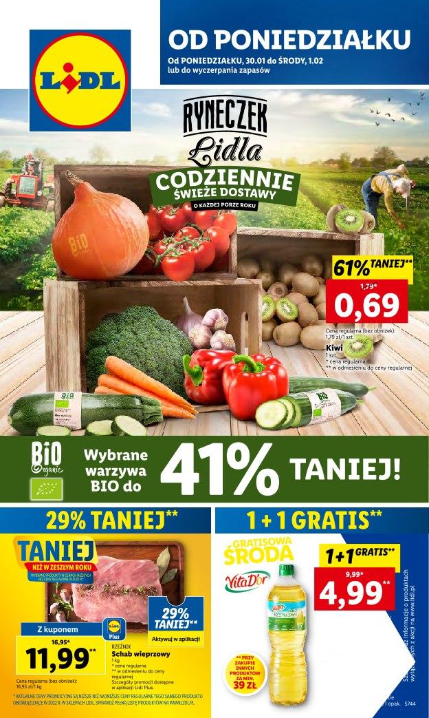 Gazetka promocyjna Lidl str. 1
