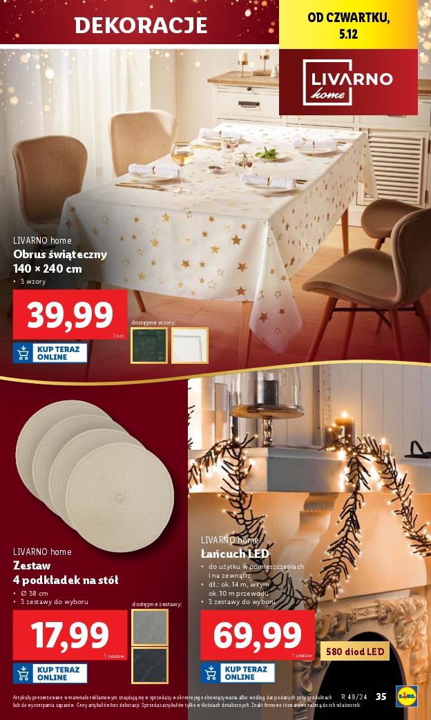 Gazetka promocyjna Lidl str. 39